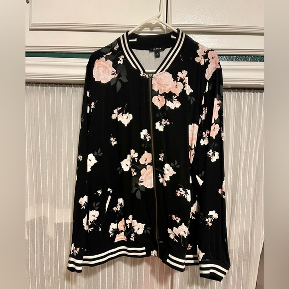 Twill Print Bomber - Picture 1 of 5